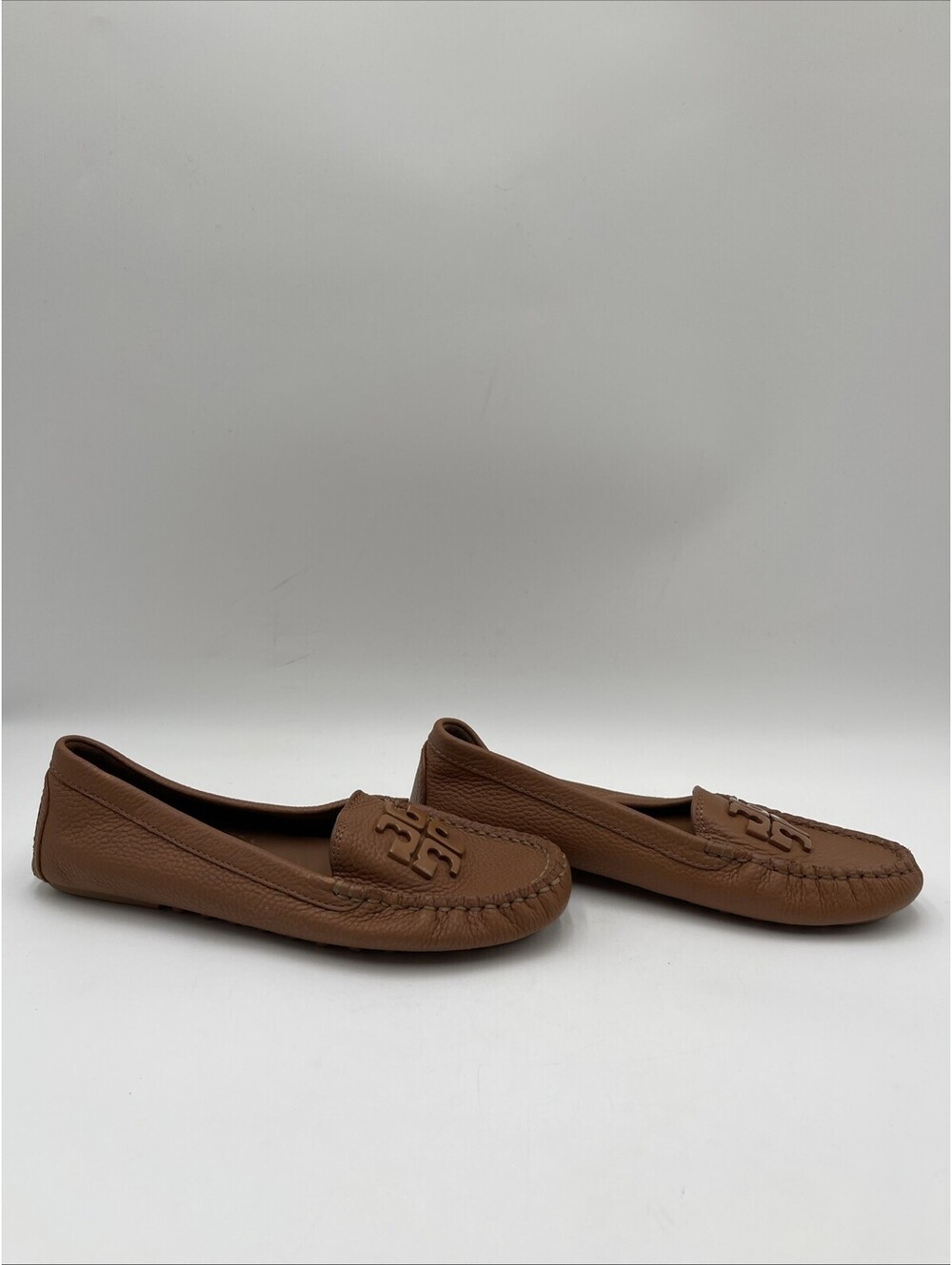 Women’s Tory Burch Lowell Loafer Flats Brown Size 6M